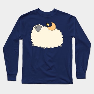 Star and Moon Sheep Long Sleeve T-Shirt